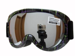Spheric Ontario černo/zelené dětské lyžařské brýle