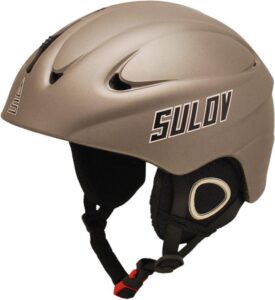Sulov REVOLT stříbrná lyžařská helma