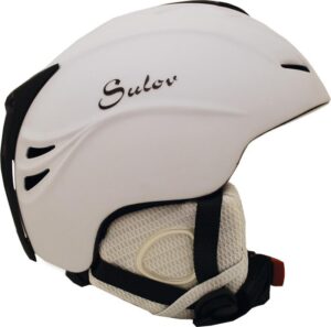 Sulov Shine bílá lyžařská helma
