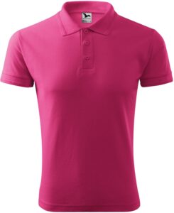 Tričko Polo Pique Růžová