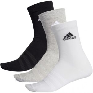 Ponožky adidas Light Crew Šedá / Černá