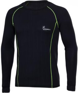 Tričko Klimatex Silk Touch KRYSTOF Černá / Zelená