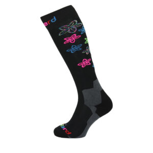 Juniorské lyžařské podkolenky (ponožky BLIZZARD Viva Flowers ski socks junior