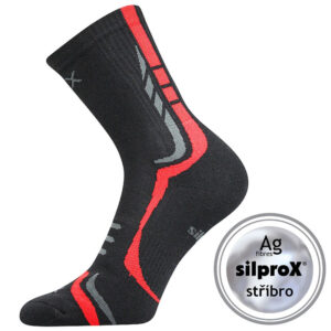 Turistické ponožky VOXX-THORX BLACK 39/42 barevná