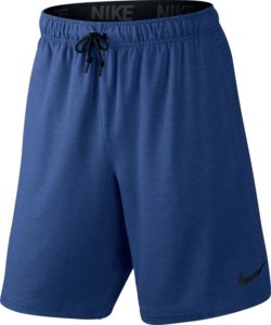 Šortky Nike DF Training Fleece 8″ Modrá / Černá