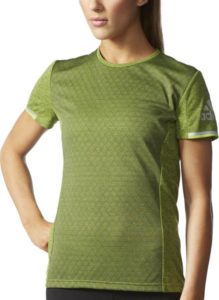Dámské tričko adidas Supernova Climachill Zelená