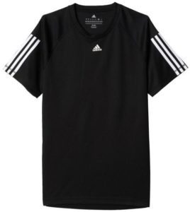 Tričko adidas Base 3S Černá / Bílá