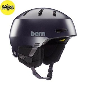 Bern Macon 2.0 mips satin deep purple snb helma