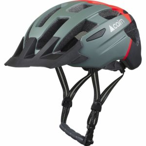 CAIRN – Cyklistická helma PRISM XTR II, Mat Forest Bright red