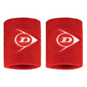 DUNLOP Potítka (Wristband) – červená