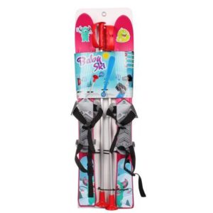 Merco Baby Ski 90 dětské mini lyže růžová