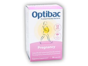Optibac Probiotika v těhotenství 30 kapslí