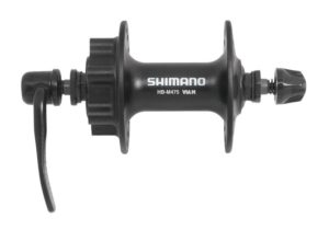 SHIMANO Náboj přední HBM475 černý kot. 6 děr 36 děr