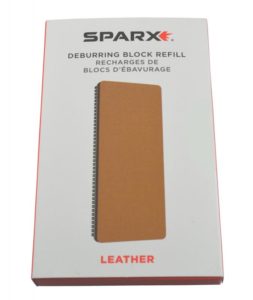 Sparx Kůže Deburring Block Set Refills – Leather