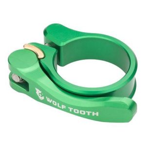 Wolf Tooth sedlová objímka 31.8mm Zelená Quick Release