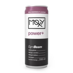 GymBeam MOXY power+ Energy Drink 330 ml 24 x 330 ml