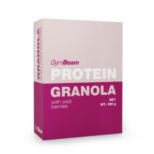GymBeam Proteinová granola s lesním ovocem 5 x 300 g