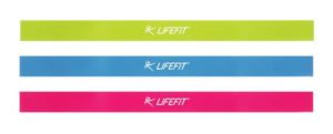 Lifefit Posilovací gumy Soft medium hard 3ks