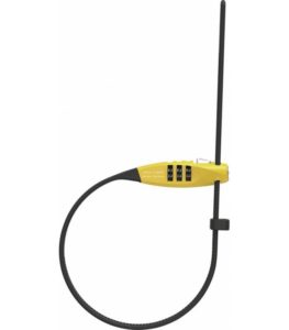 Abus Speciální uzamykatelné stahovací lanko s ocelovým jádrem Combiflex (délka kabelu 45cm