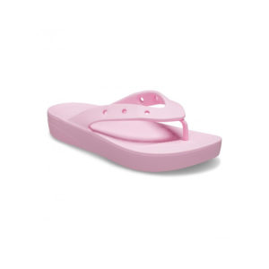 CROCS-Classic Platform Flip W flamingo Růžová 42/43