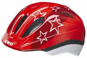 Ked Meggy II Trend red stars cyklistická přilba