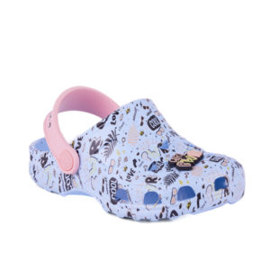 COQUI-Little Frog + Amulet candy blue/baby pink Modrá 31/32