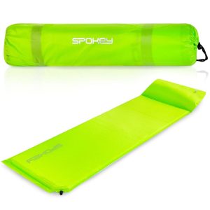 SPOKEY-SAVORY PILLOW Self-inflating pillow 2,5 cm green Zelená 186/50 cm