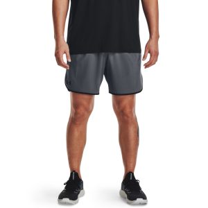 UNDER ARMOUR-UA HIIT Woven 6in Shorts-GRY Šedá L