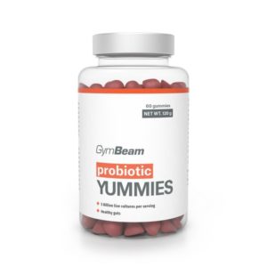 GymBeam Probiotika Yummies 60 kaps. POUZE třešeň (VÝPRODEJ)