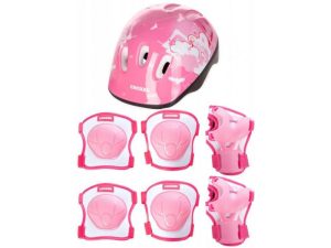 Croxer Dream Neve růžový set chráničů a helmy