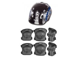 Croxer Runner blue set chráničů a helmy