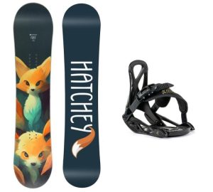 Hatchey Foxy dětský snowboard + Beany Kido vázání