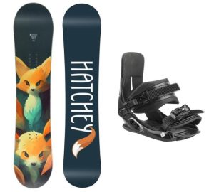 Hatchey Foxy dětský snowboard + Hatchey Tactic Junior vázání