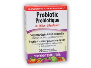 Webber Naturals Probiotic 80 billion 20 kapslí