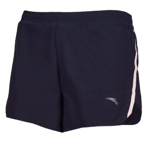 ANTA-Woven Shorts-WOMEN-Basic Black/pink fruit-862025527-2 Černá XL