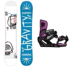 Gravity Mist 23/24 dámský snowboard + Gravity Rise black/purple vázání + sleva 500