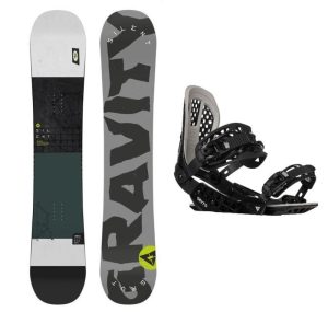 Gravity Silent 23/24 pánský snowboard + Gravity G2 black vázání + sleva 500