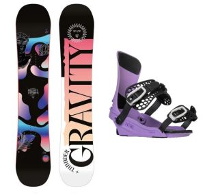 Gravity Thunder 23/24 dámský snowboard + Gravity Fenix levander vázání + sleva 500