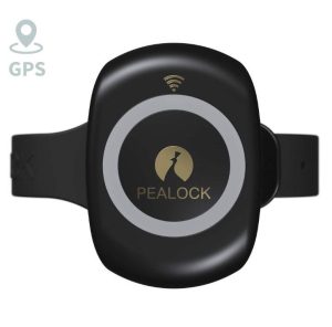PEALOCK Zámek 2, elektronický s GPS, černý