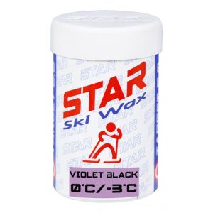 Star Ski Wax Stick violet black 45g