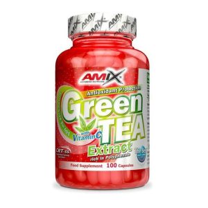 Amix Nutrition Green TEA Extract with Vitamin C 100 kapslí