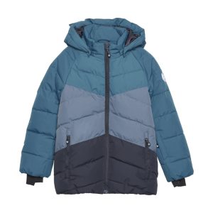 COLOR KIDS-Ski Jacket - Colorblock -Quilt