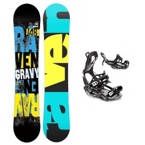 Raven Gravy junior snowboard + Raven FT360 black snowboardové vázání