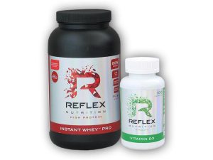 Reflex Nutrition Instant Whey PRO 900g + Vitamin D3 100 cps