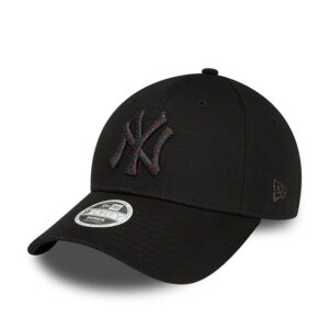 NEW ERA-940W MLB Wmns metallic logo 9forty NEYYAN black Černá 54,9/59,6cm