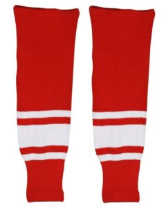 Lerko Hokejové stulpny YTH červeno-bílé