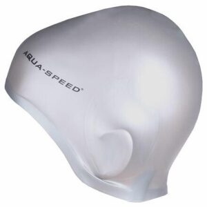 Aqua-Speed Ear koupací čepice stříbrná