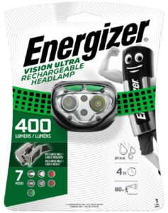 Energizer Headlight Vision Rechargeable 400lm USB
