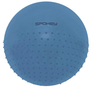 SPOKEY-HALF FIT 2v1 MASSAGE BALL 65 cm Modrá