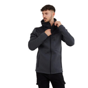 FUNDANGO-Ashford Insulated Fleece Jacket-780-antracit Černá XXL